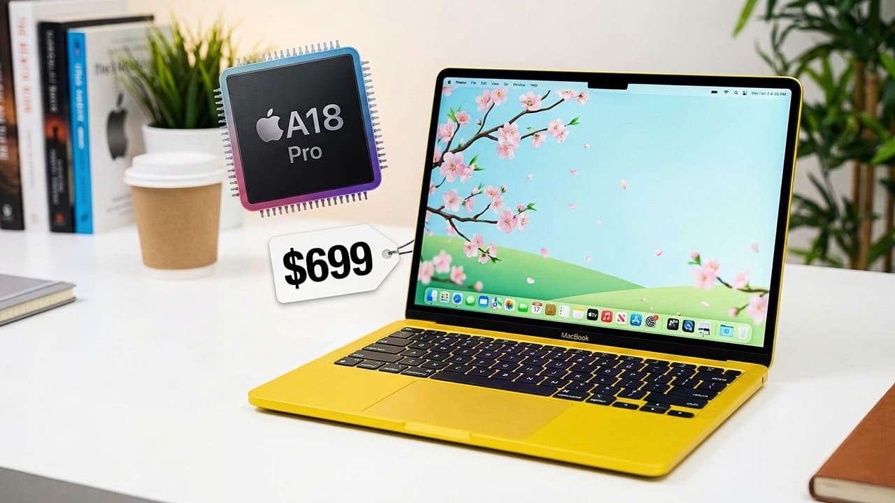 Возвращение компактных ноутбуков: Apple готовит бюджетный Mac в ярких цветах