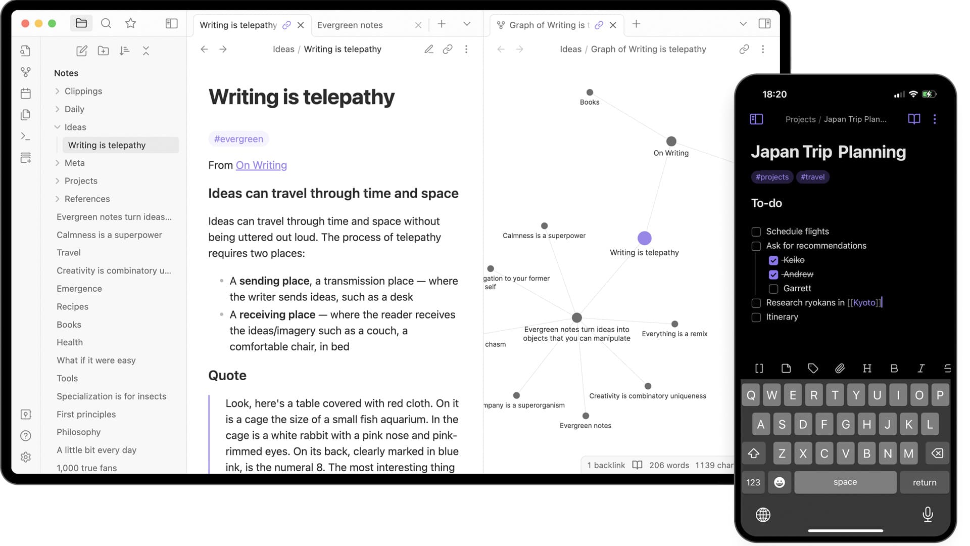 Obsidian в 2026: почему этот «сложный» блокнот убил Notion и Evernote
