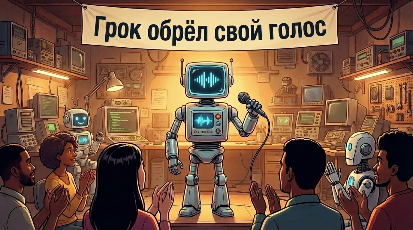 Grok обрел голос: xAI запустила продвинутое API для перевода текста в речь