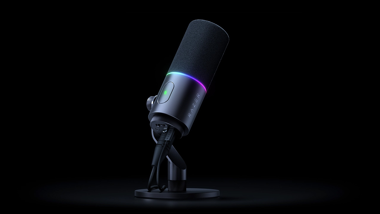 🎙️ Razer Seiren V3 Pro: первый гибридный XLR-микрофон бренда